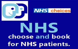 NHS choose and book
